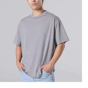 Camiseta de Algodón Blanca para Hombre, Diseño Personalizado, Más Vendida en el Mercado en Línea, Hombros Caídos, Manga Corta, Serigrafía, de BD - Product Image 4