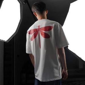 T-shirts Oversize Blancs Imprimés Respirants pour Hommes et Femmes – Logo et Design Personnalisés – Dernier Style - Product Image 4