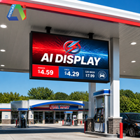 Mur vidéo LED grand format HD, étanche IP65, résistant aux hautes températures, 8K, luminosité 6500 cd, P2-P5, longue durée de vie, affichage en plein soleil