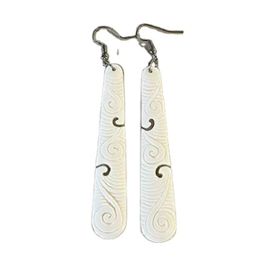 Pendientes de Hueso de Camello, Búfalo, Vaca y Buey, Ecológicos, Hechos a Mano, Joyería de Moda, Aros, Joyería Corporal, Artesanía Natural - Product Image 5