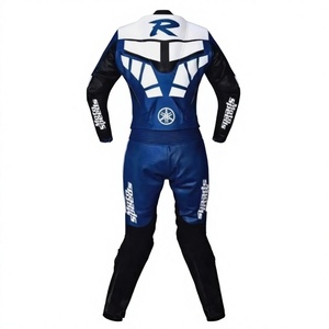 Unisex Ramaha Made to Measure Racing Jumpsuit/Traje Cowhide/Kangaroo Leather Track Racing Suit With Hump CE <b>Protectors</b> - Product Image 2