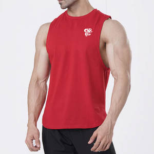 Camiseta sin mangas para hombre, suave al tacto y agradable para la piel, ideal para gimnasio, correr, entrenamiento y uso casual y relajado. - Product Image 1