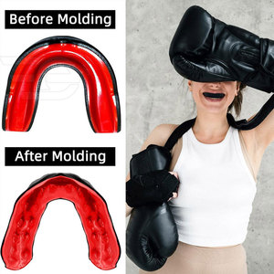 Protège-dents Protection Dentaire Sports Arts Martiaux Fitness Équipement Dentaire Sûr Confortable Durable - Product Image 4