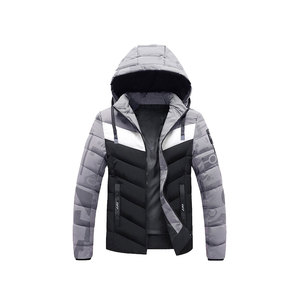 เสื้อแจ็คเก็ตพัฟเฟอร์ผู้ชายแบบกลับด้านได้ ผ้าแคนวาส กันน้ำ กันลม เสื้อโค้ทซิปสำหรับฤดูหนาว เป็นมิตรกับสิ่งแวดล้อม ป้องกันแบคทีเรีย ปรับแต่งได้ เหมาะสำหรับกิจกรรมกลางแจ้ง - Product Image 6