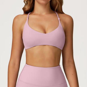Ensemble confortable soutien-gorge de sport et legging extensible pour yoga, avec maintien moyen, pour usage quotidien et actif, pour femme grande taille - Product Image 4