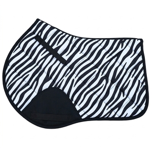 Tapis de selle d'équitation matelassé en tissu doux, absorbant la transpiration, antidérapant, durable et respirant - Product Image 1