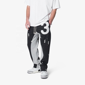 Pantalon de survêtement homme 100% coton, taille mi-haute, anti-plis, haute qualité, personnalisable avec logo, coupe oversize, vente en gros - Product Image 5