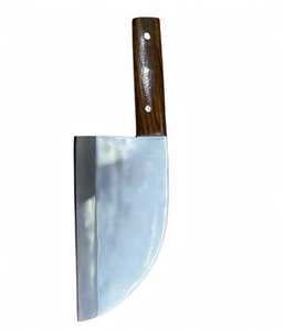 Couteau de cuisine et hachoir robuste en acier inoxydable de qualité professionnelle avec manche en bois de rose OEM - Product Image 1