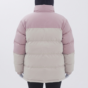 Custom <b>Women's</b> <b>Lightweight</b> Padded Puffer Jacket Stand Collar Warm Winter Windproof <b>Coat</b> - Product Image 2