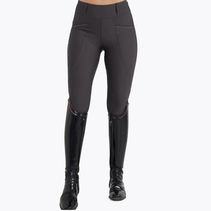 High Quality 4-way Stretch Horse Riding Breeches <b>Leggings</b> Tights <b>Equestrian</b> Wear Pants on Technical Fabric with Soft Feel - Product Image 6