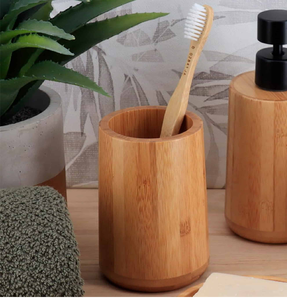 Prime Wood Toothbrush Holder/Container High Quality Bathroom Storage Organizer Household <b>Cheap</b> Price Bathroom Supplies - Product Image 1