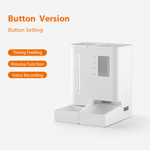 Alimentador programable automático para mascotas, fuente de carga, dispensador de alimentos de plástico para gatos y perros - Product Image 6