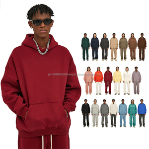 Vente en gros d'usine Sweat-shirt à capuche en coton polyester vierge populaire personnalisé Sweat-shirt pour hommes surdimensionné - Product Image 1