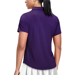 Wholesale Trendy <b>Women's</b> Polo Shirt Custom Design And Logo High Quality Half Sleeve <b>Women</b> Polo Golf And Tennis Wear Shirts - Product Image 2