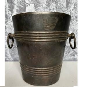 Cubo de hielo de acero inoxidable de primera calidad con acabado personalizado y asa para fiestas en casa y celebraciones. - Product Image 2