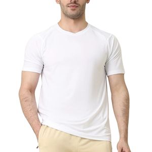 T-shirt pour homme, manches courtes, décontracté, streetwear, haut tendance, doux, respirant, à porter au quotidien, fabrication OEM, personnalisable - Product Image 2