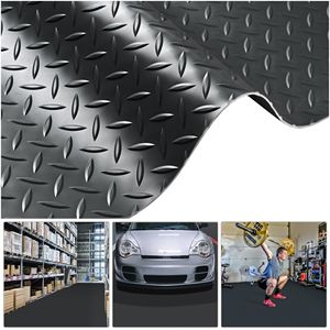 Tappetino per Pavimento di Garage Commerciale 6.5*19.5FT, Pavimentazione in Plastica Nera Resistente e Facile da Pulire - Product Image 3