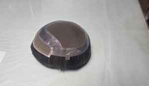 Taz Hair BD Prótesis Capilar de Cabello Humano Remy Indio con Onda Natural y Frente de Encaje, Calidad Premium - Product Image 2