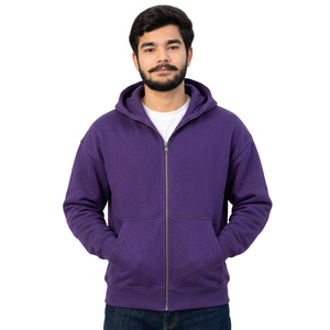Sudaderas personalizadas de felpa para hombre, con logotipo bordado, directamente de fábrica, para marcas estadounidenses. - Product Image 2