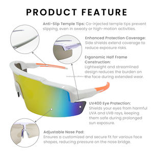 SU1931 Sunglass Sport Almohadilla de nariz ajustable - Product Image 2