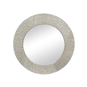 Modern Round Mother of Pearl <b>Mirrors</b> Decor Wall Living Room Bathroom Wall <b>Mirror</b> Wholesale Best Price from Vietnam - Product Image 1