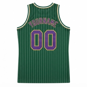 Uniformes en polyester pour hommes adultes, toutes saisons, impression de numéros d'équipe, ensemble de maillots de basket-ball personnalisés, sans manches, col en V, respirant - Product Image 2