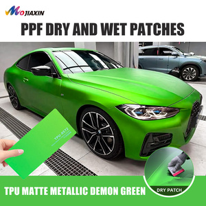 <span class=keywords><strong>Film</strong></span> de protection de peinture TPU mat métallisé vert démon MOJIAXIN, rouleau auto-cicatrisant, protection UV, pour covering automobile - Product Image 1