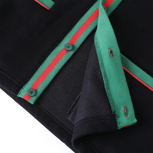 OEM Custom Men Knit <b>Cardigan</b> <b>Sweater</b> V-Neck Button Cotton Varsity Knitwear Embroidered Logo Brotherhood Winter <b>Cardigan</b> ODM - Product Image 6