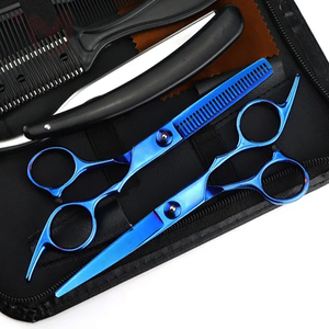 Professional Hair Cutting Tool Kit Stainless Steel Barber Scissors Comb <b>Razor</b> Hairdressing Salon Tool <b>Set</b> IMANS - Product Image 3