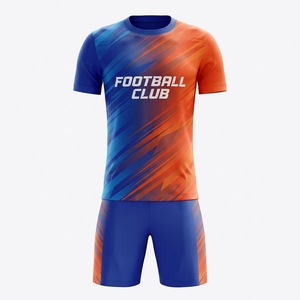Authentic Team Soccer Uniform with Sublimated Graphics Breathable Design Waterproof & Anti-UV Short Sleeve Adult Sizes - Product Image 1