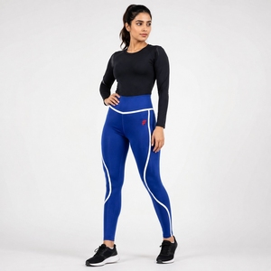 Comfortable Fit Stretch Breathable Design For Gym Training Women Legging Premium Performance Wear Lightweight Soft Fabric - Product Image 1
