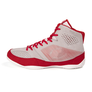 Zapatos de Boxeo con Logotipo Bordado Personalizado, Zapatos de Combate de Gamuza Premium, Equipo de Marca Privada OEM, Zapatos de Boxeo al por Mayor para Clubes de Fitness - Product Image 4