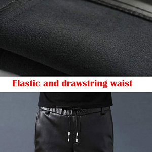 Men Fashionable Slim Fit Leather Pants Casual Wear Original Leather Best Quality Men Leather Pants For Adults - Product Image 6