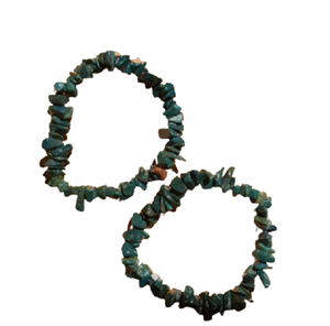 Pulsera de CHIP, pulsera de chip de piedra de sangre natural, pulsera de chip de piedra de cristal, piedra preciosa, mayorista de cristal Natural colorido para mujer - Product Image 2