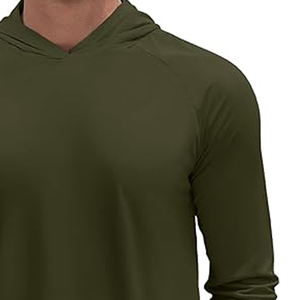 Wholesale Fishing <b>Hoodie</b> Upf 50 Performance Uv Protection <b>Long</b> <b>Sleeve</b> Custom Logo Hooded Blank Fishing <b>T</b>-<b>shirt</b> <b>T</b> <b>Shirts</b> - Product Image 5
