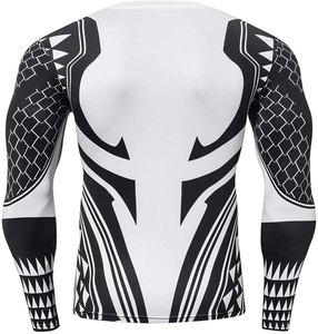 Vêtements d'entraînement slim fit pour hommes, rashguard homme, meilleure vente, rashguard de haute qualité en promotion - Product Image 5