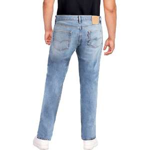 Jean en denim vintage respirant pour homme, coupe classique, couleur personnalisée, en coton, décontracté, lavable, tissé, idéal pour l'été - Product Image 3