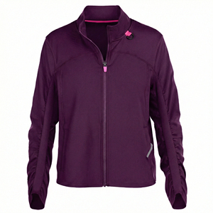 Blouse médicale personnalisable à manches froncées, vente en gros, uniforme médical à fermeture éclair intégrale, vêtements d'allaitement extensibles haute performance, blouses de laboratoire - Product Image 4