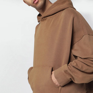 Sudadera con Capucha Oversize para Hombre, Premium, Casual, de Forro Polar, Ajuste Relajado, Estilo Urbano, con Bolsillo Canguro - Product Image 4