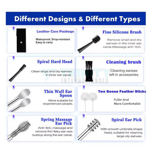 Best Material <b>Ear</b> <b>Pick</b> Spoon Wax Removal Smoothly Compact Stubborn <b>Ear</b> Wax for Dirt <b>Ear</b> Canal - Product Image 3