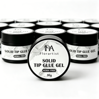 Colle Gel Professionnelle Sans HEMA à Pointe Solide, Adhérence Forte, Séchage Rapide, pour Extension d'Ongles – Gel Colle Premium en Gros