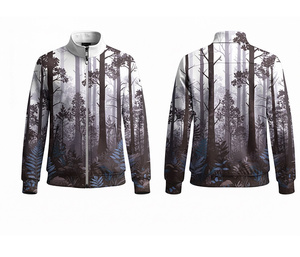 Veste légère à fermeture éclair intégrale pour la course et le fitness, respirante, chaude et à séchage rapide |   Tailles Hommes Femmes Jeunes - Product Image 2