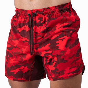 Pantalones Cortos Deportivos para Hombre, Diseño Nuevo, Estampado de Camuflaje, para Gimnasio, Atletismo, Sublimación, Casuales - Product Image 4