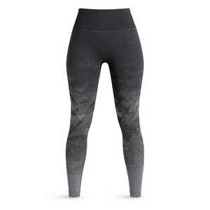Wholesale Seamless Solid Elastic <b>Waist</b> Yoga <b>Leggings</b> High Compression Lightweight Breathable Gym Tights Custom Private Label - Product Image 1