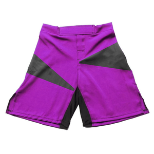 Pantalones Cortos Unisex Verdes para Artes Marciales Mixtas, de Secado Rápido, Poliéster, Diseño con Bloques de Color, Corte Regular para Adultos - Product Image 6