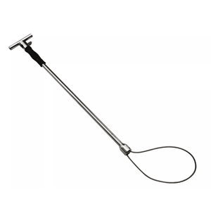 Optitech Healthcare PS-7417 Herramienta Manual Plateada para Captura de Cerdos con Gancho y Cuerda, Certificación CE, 11 Posiciones de Mandíbula, Grado Quirúrgico para Uso en Granjas - Product Image 2