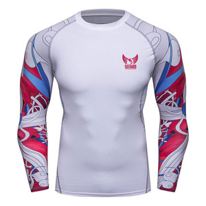 Rashguard sur mesure, best-seller, faible MOQ, couleur unie, qualité supérieure, marque privée - Product Image 1