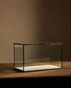 Modern Luxury Glass Jewelry Organizer <b>with</b> Strong Metal Frame for Rings Bracelets and Necklace Collection - Product Image 5