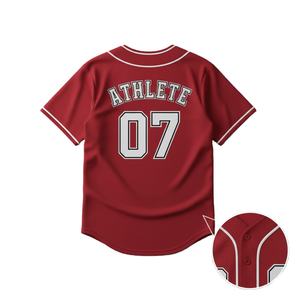 Maillot de baseball professionnel pour hommes, personnalisable, uniforme d'équipe durable, vêtements de sport respirants, confortable pour un usage quotidien - Product Image 6
