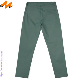 Pantalones Chinos para Hombre, Peso Medio, Microestampados, Algodón con Spandex, Elásticos, Transpirables, Confeccionados con 6.64 OZ - Product Image 2